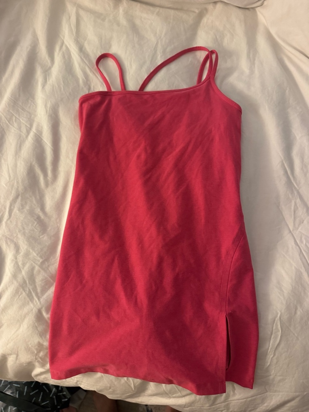 Beyond Yoga Pink Asymmetrical Top